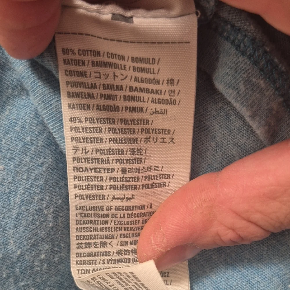 Hollister Blue Fitted Short Sleeve Tee - Picture 5 of 12